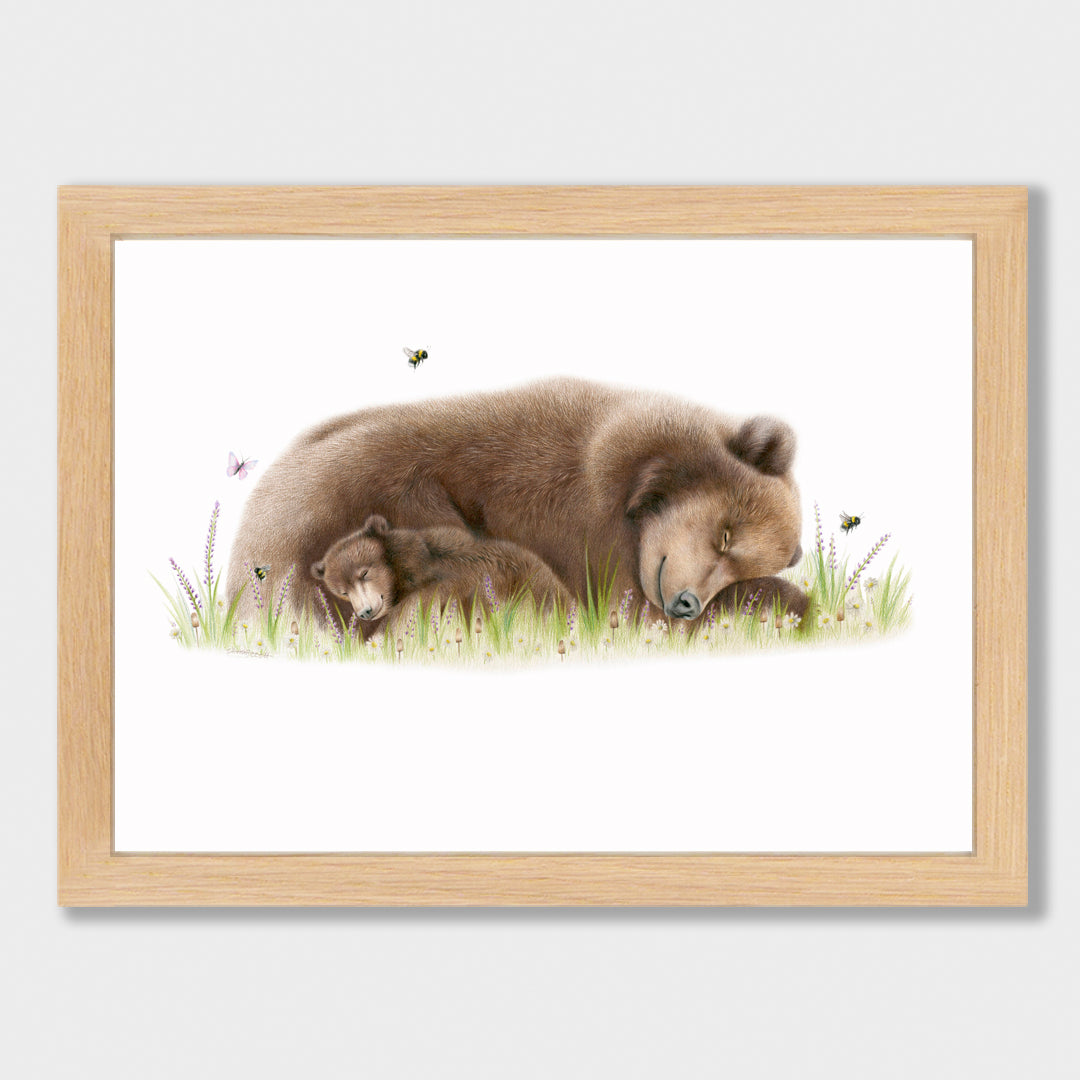 Sleeping Bears Print