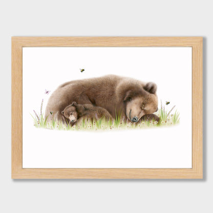 Sleeping Bears Print