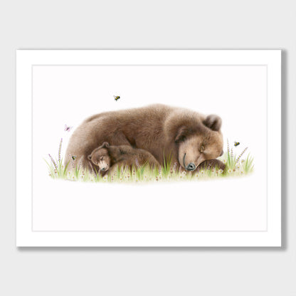 Sleeping Bears Print