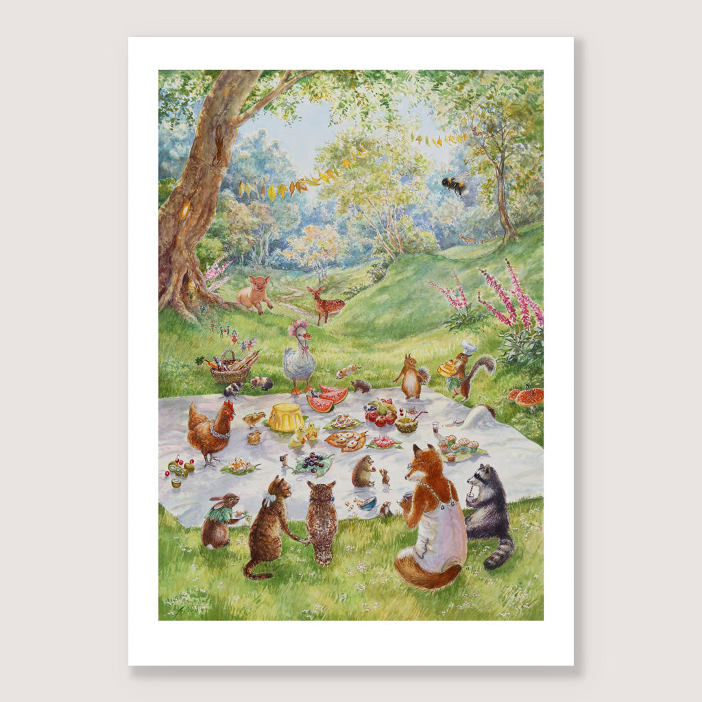 SALE - The Picnic print A3