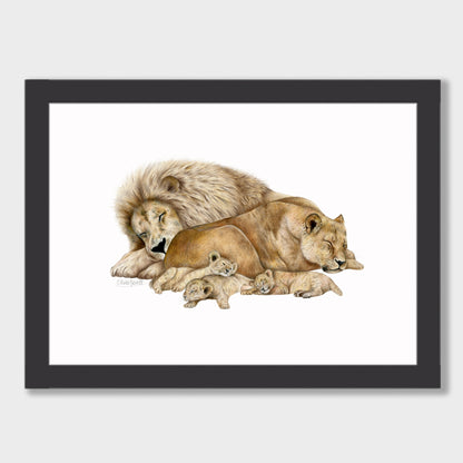 The Lion Sleeps Tonight Print