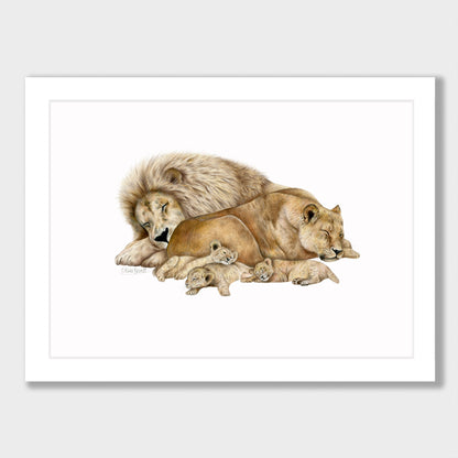 The Lion Sleeps Tonight Print