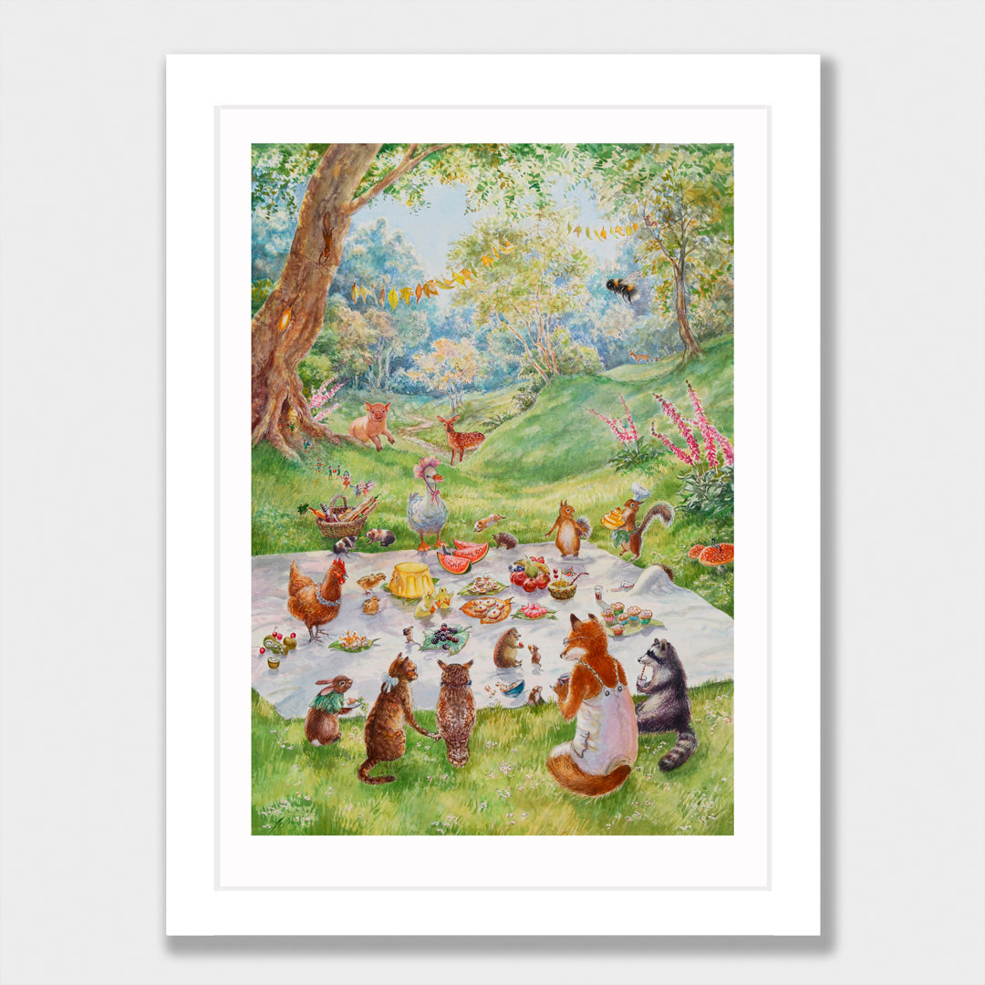 The Picnic Print