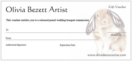 Wedding Bouquet Commission Gift Voucher