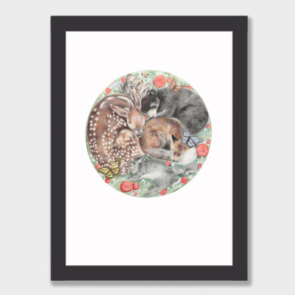 Woodland Dreamers Print