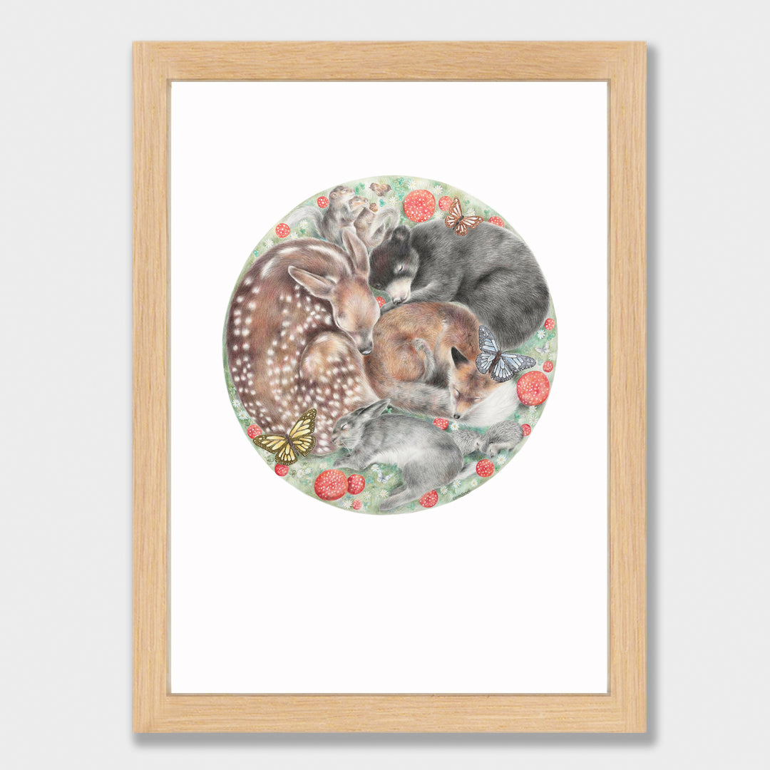 Woodland Dreamers Print