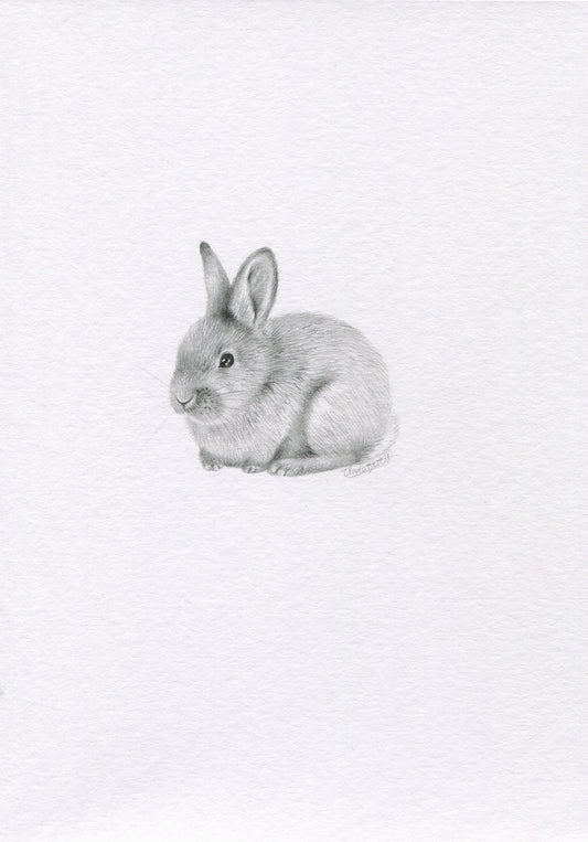 Mini one-off original 'Rabbit 2'