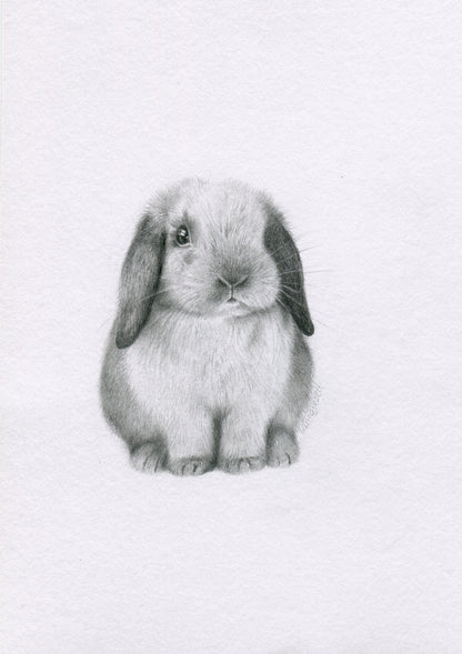 Mini one-off original 'Graphite Bun 2'