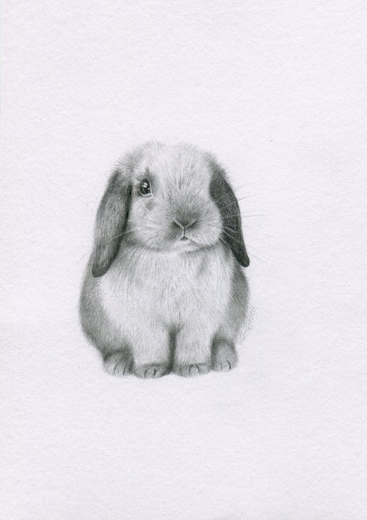 Mini one-off original 'Graphite Bun 2'