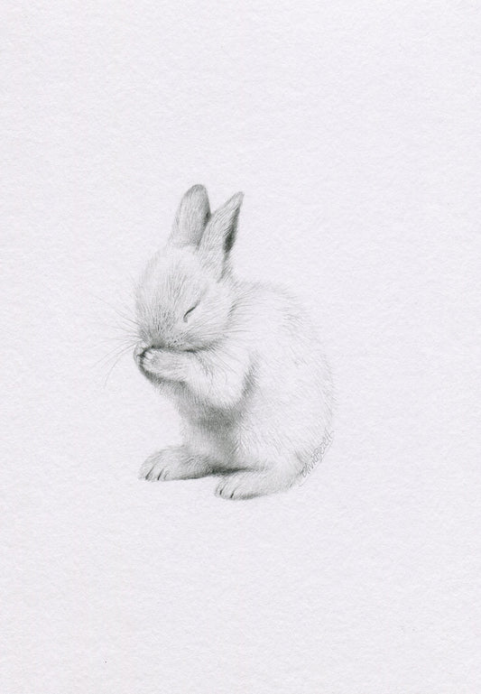 Mini one-off original 'Graphite Bun 4'