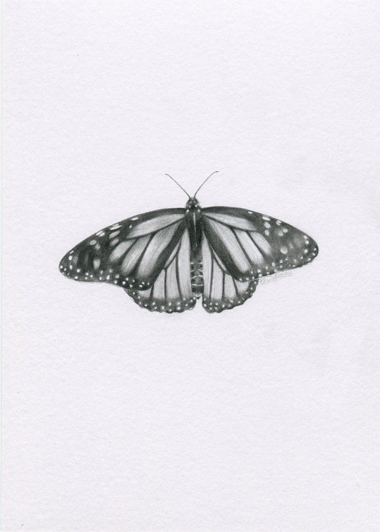 Mini one-off original 'Monarch Butterfly'