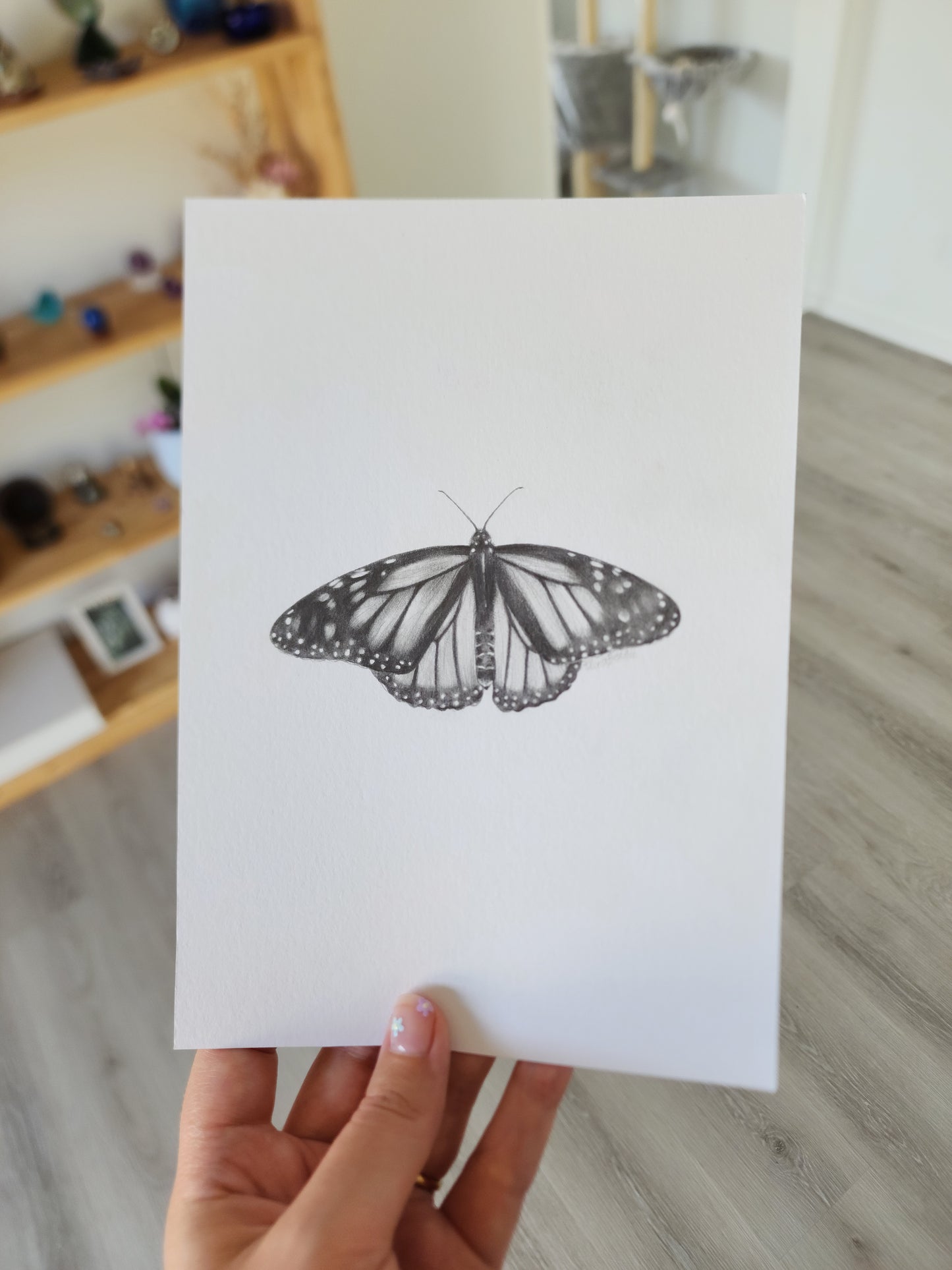 Mini one-off original 'Monarch Butterfly'