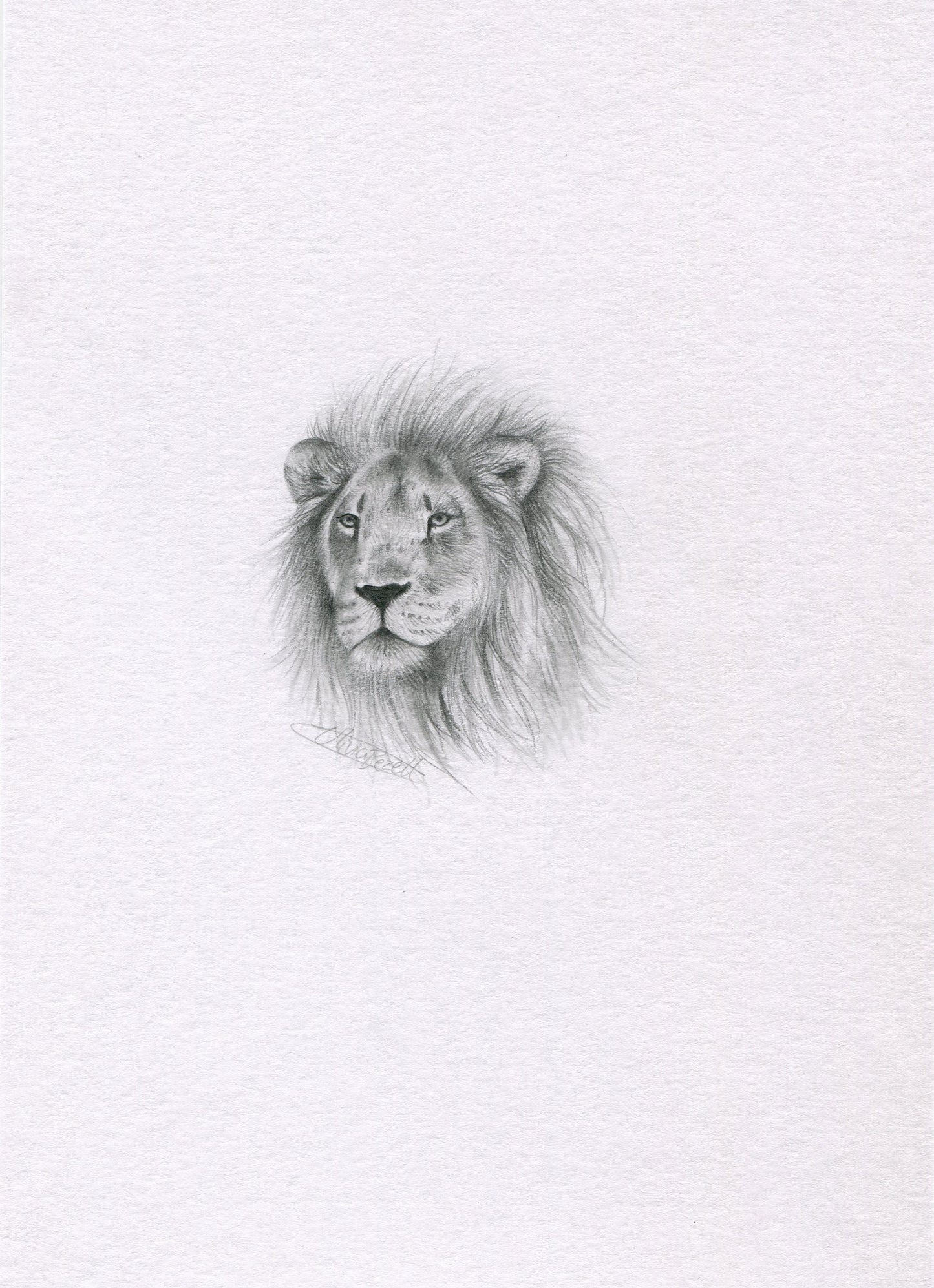 Mini one-off original 'Lion'