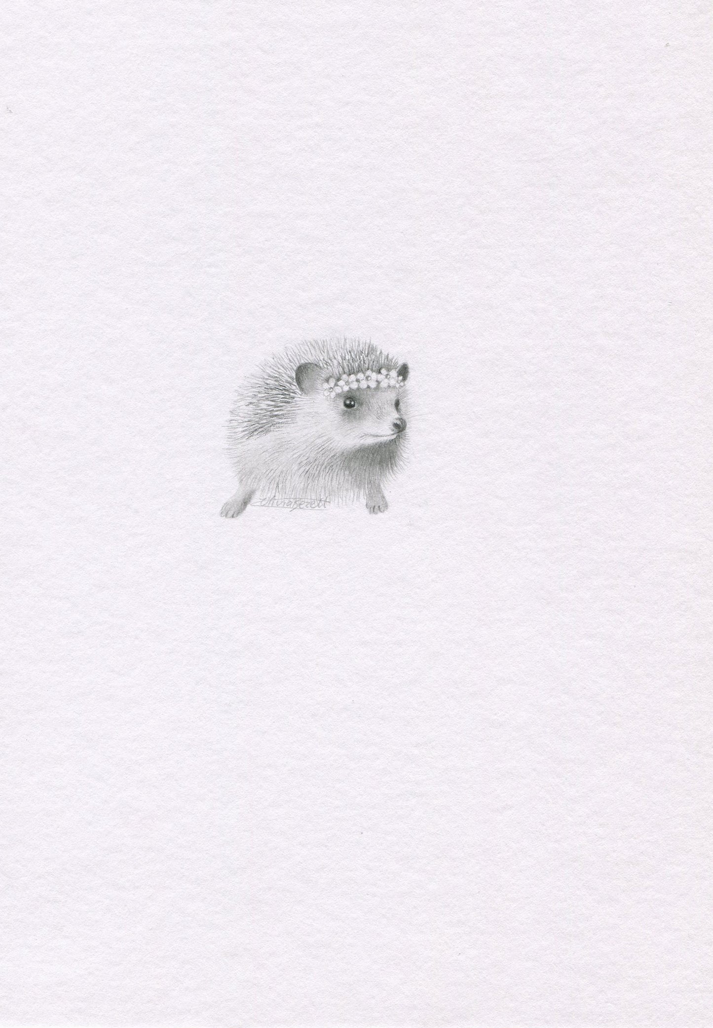 Mini one-off original 'Hedgehog'