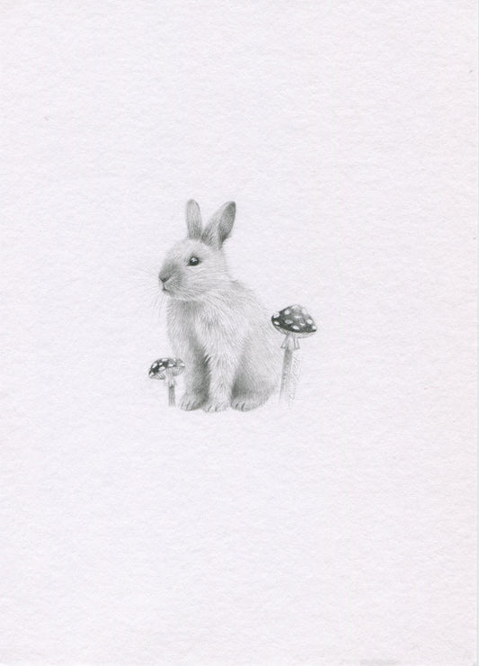 Mini one-off original 'Rabbit'