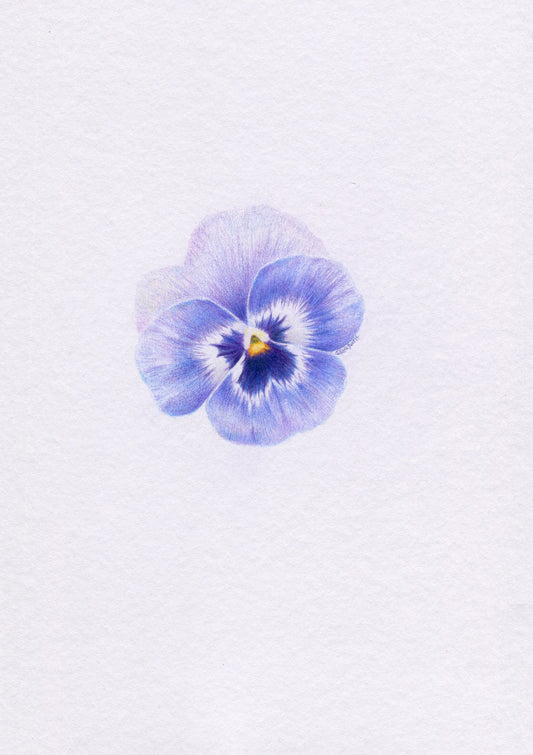 Mini one-off original 'Pansy'